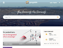 Tablet Screenshot of mygungahlin.com.au